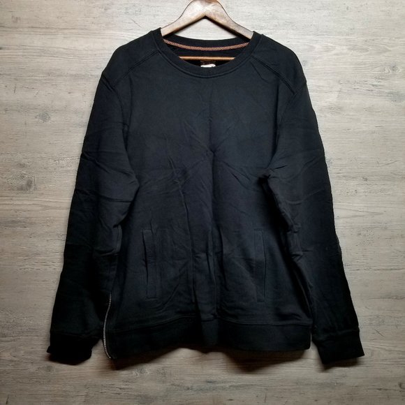 Mossimo Side Zip Crewneck Sweatshirt. Brand New!